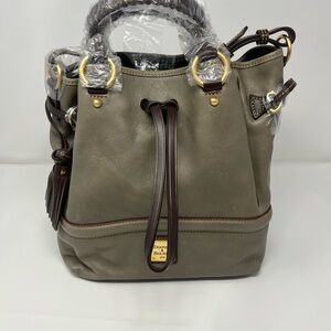 Dooney & Bourke Buckley Leather Bag - Gray